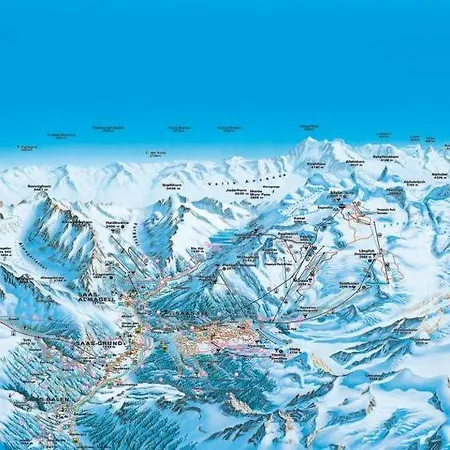 Saas-grund Sleeps 22 Holiday home *